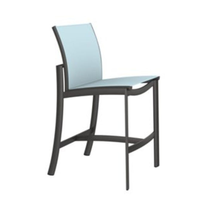 KOR Relaxed Sling Armless Bar Stool