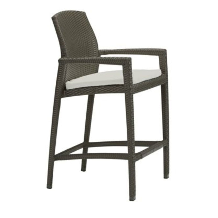 Evo Woven Stationary Bar Stool with Pad