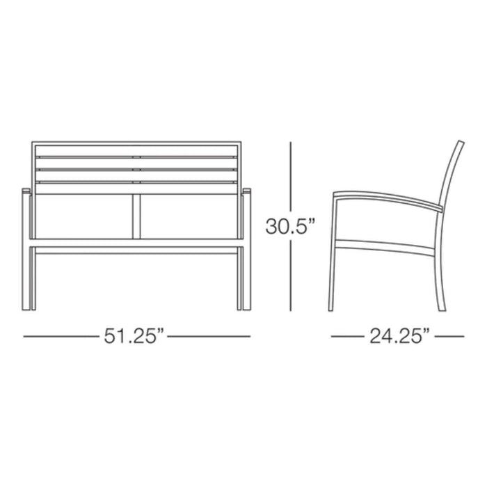 Martinique Loveseat