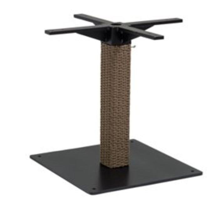 Evo Woven Pedestal Dining Table Base